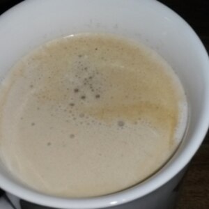 ミルクたっぷり♡カフェインレスのカフェオレ♡